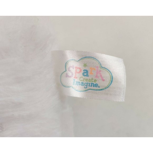 Spark Create Imagine Stuffed Animal Soft Plush Crinkle Rattle UNICORN - Picture 6 of 9